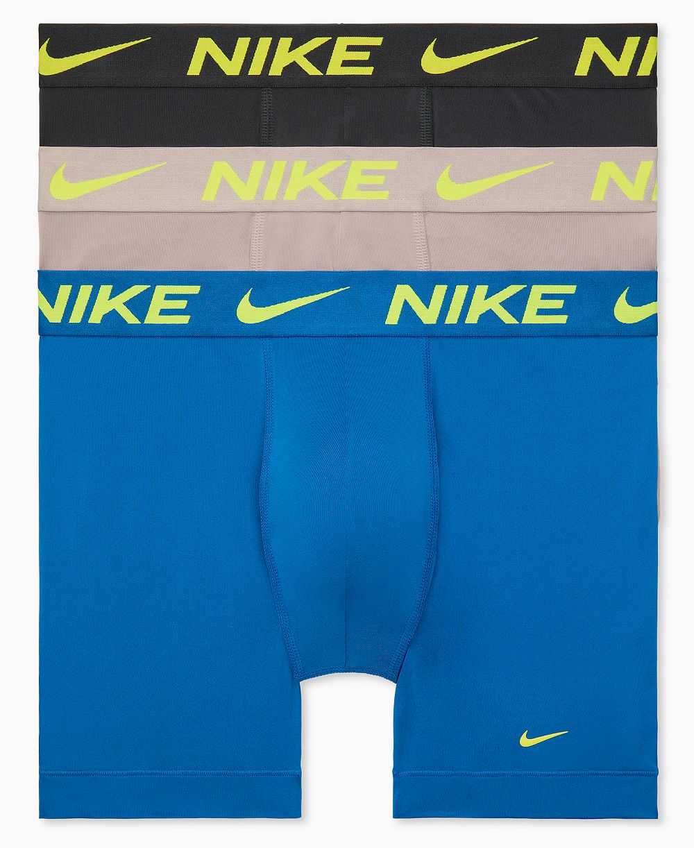 Nike Men's DRI-FIT Essential Micro Boxer Briefs, 3-Pack