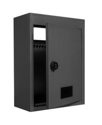 VEVOR Through The Wall Drop Box 12.5x6.3x16.9" Mailbox with Code Lock