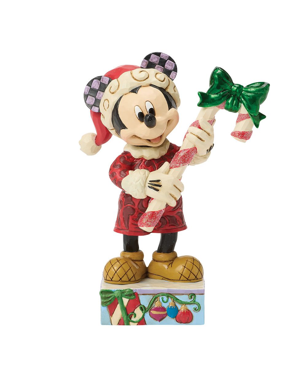 Jim Shore Disney Traditions фигурка Микки с леденцом