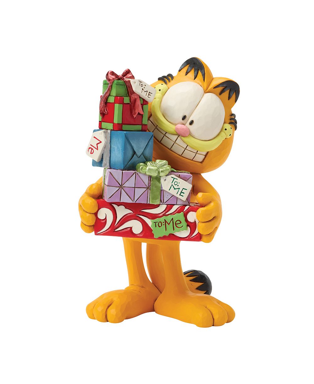 Фигурка Jim Shore Garfield с горой подарков