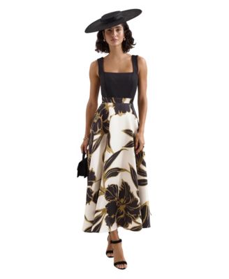 Phase Eight Women's Delie Floral Fit & Flare Wedding Guest Midi Dress