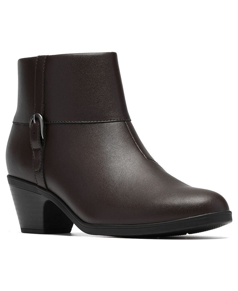 Clarks Women's Emily2 Style Round Toe Booties
