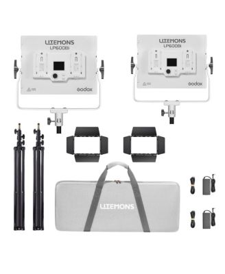 Godox Litemons LP600Bi комплект из двух светодиодных панелей с би-цветовой температурой для камер