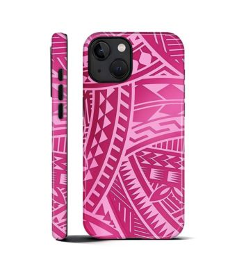 Pink tribal glow for iphone 15 plus