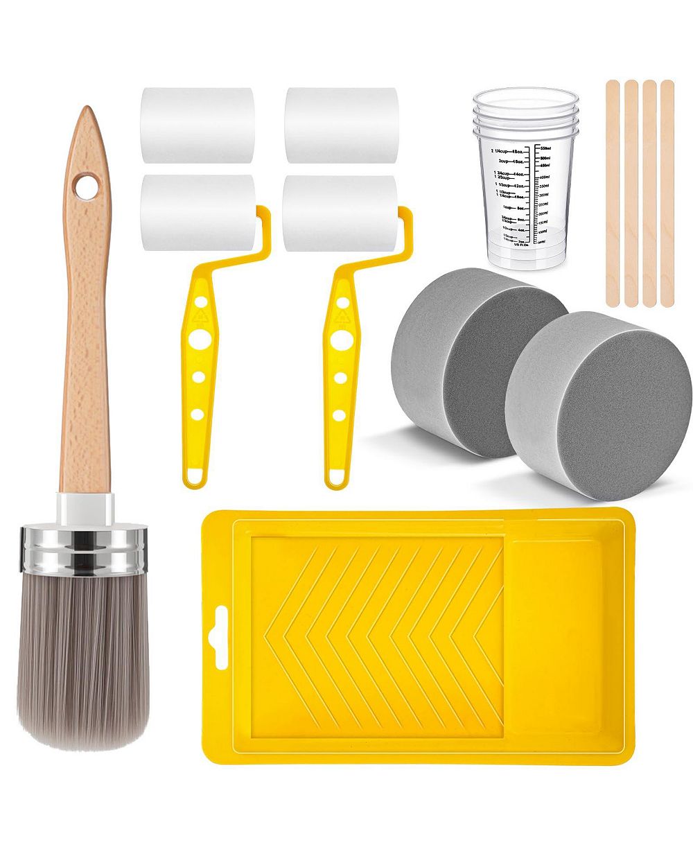 XDOVET Sponge Brush Roller Set Cabinet Painting Tools