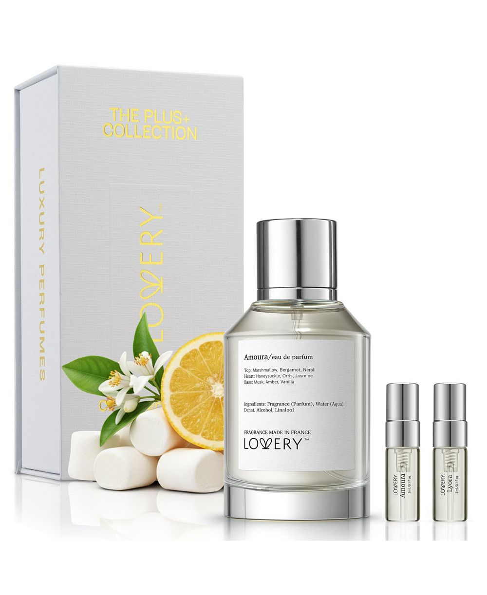 Подарочный набор Lovery Amoura Eau de Parfum 3 шт. - 3.4 fl oz женский парфюм с 2 миниатюрами