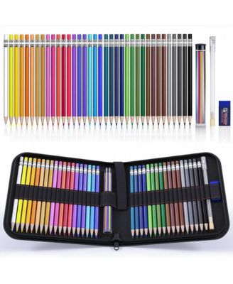 Four Candies Mechanical Colored Pencils, 36Pieces Erasable 2.6mm with Sharpener and Bag, Aesthetic Drafting Tools