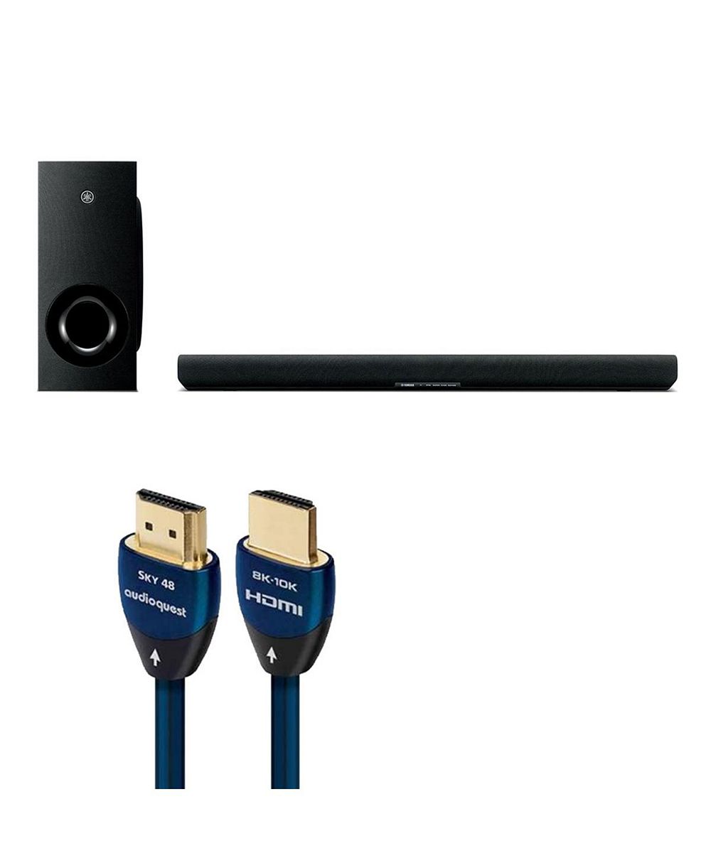 Yamaha SR-B40A саундбар с технологией Dolby Atmos и беспроводной сабвуфер
