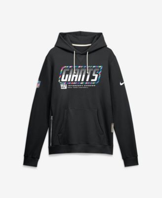 Nike мужская черная толстовка на молнии Dri-Fit New York Giants 2026 NFL Cruical Catch Sideline
