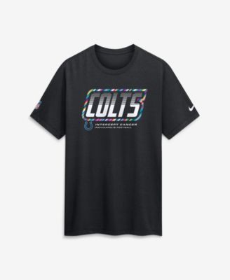 Nike мужская футболка Dri-Fit для скамейки запасных Black Indianapolis Colts 2026 NFL Cruical Catch