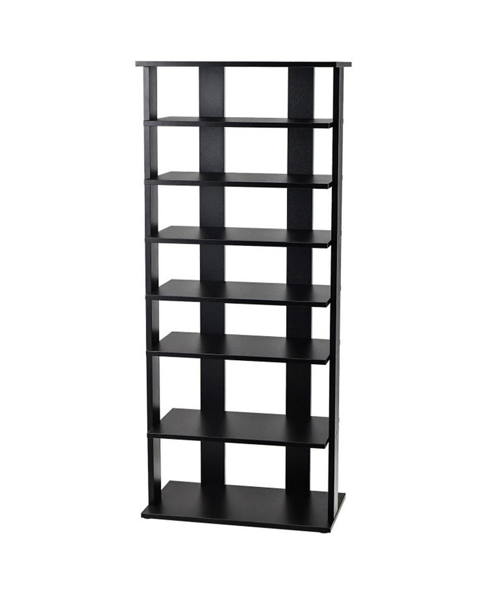 Slickblue 7-Tier Entryway Shoe Rack with Double-Row Adjustable Storage