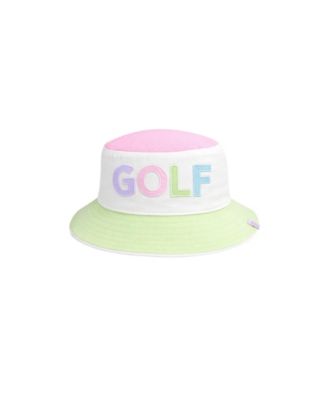 Детская двусторонняя шляпа-ведерко Rainbow Golf от Bits & Bows