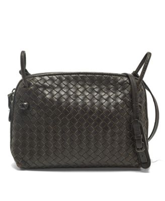Б/у сумка Bottega Veneta Nodini Intrecciato через плечо из кожи