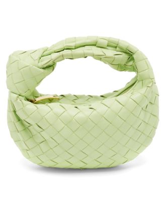 Б/у кожаная сумка Bottega Veneta через плечо