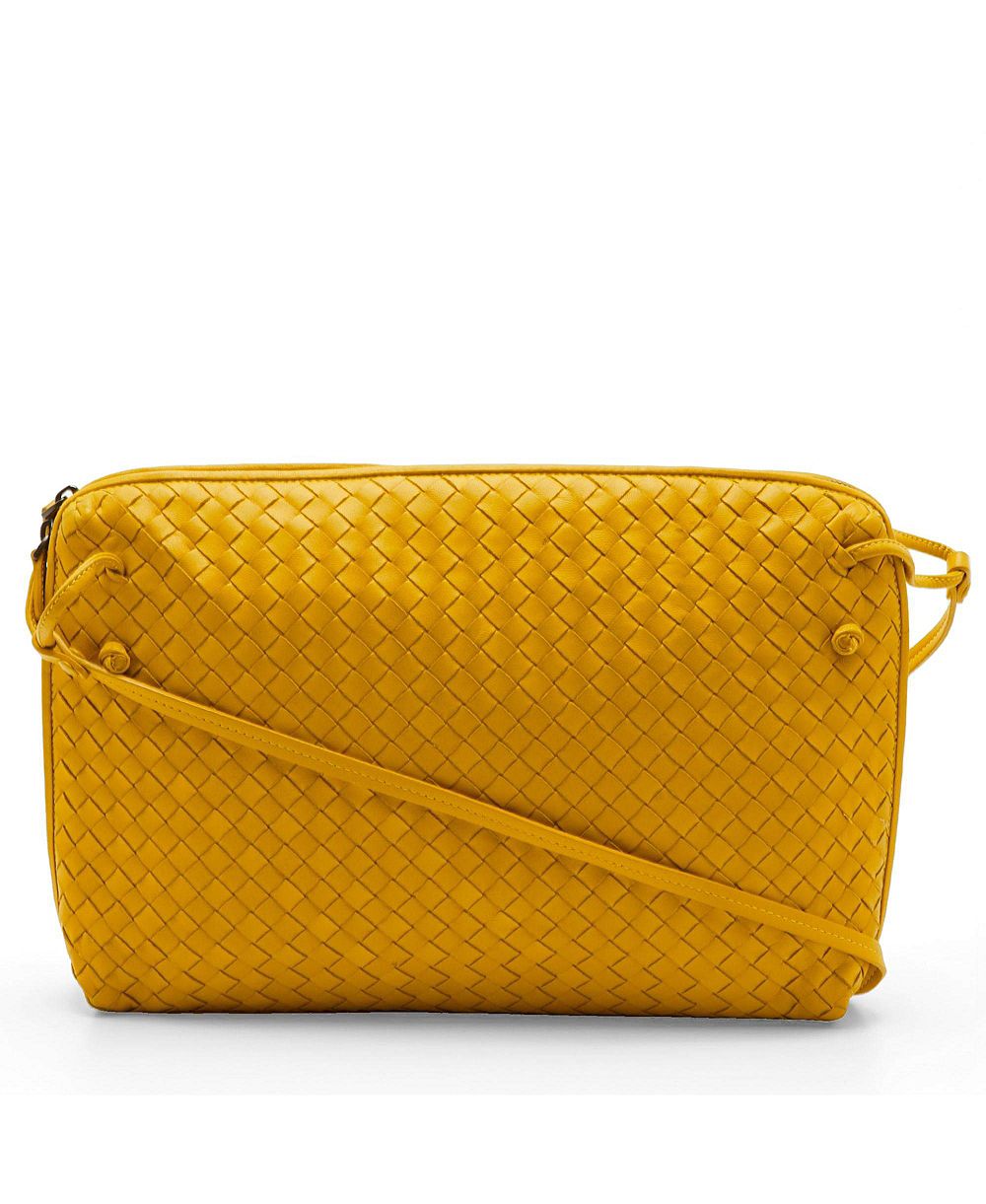 Pre-Owned Bottega Veneta женская кожаная сумка через плечу Nodini с плетением Intrecciato