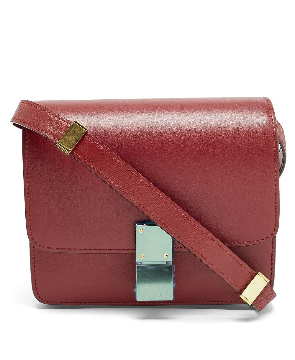 Pre-Owned Celine женская кожаная сумка через плечо