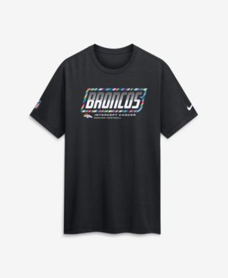 Nike Men's Black Denver Broncos 2026 NFL Cruical Catch Sideline Dri-Fit T-Shirt