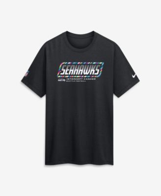 Nike мужская футболка Dri-Fit для скамейки запасных Seattle Seahawks 2026 NFL Cruical Catch, Black