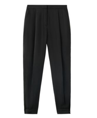 MANGO Women's Mid-Rise Baggy Side-Pocket Pants