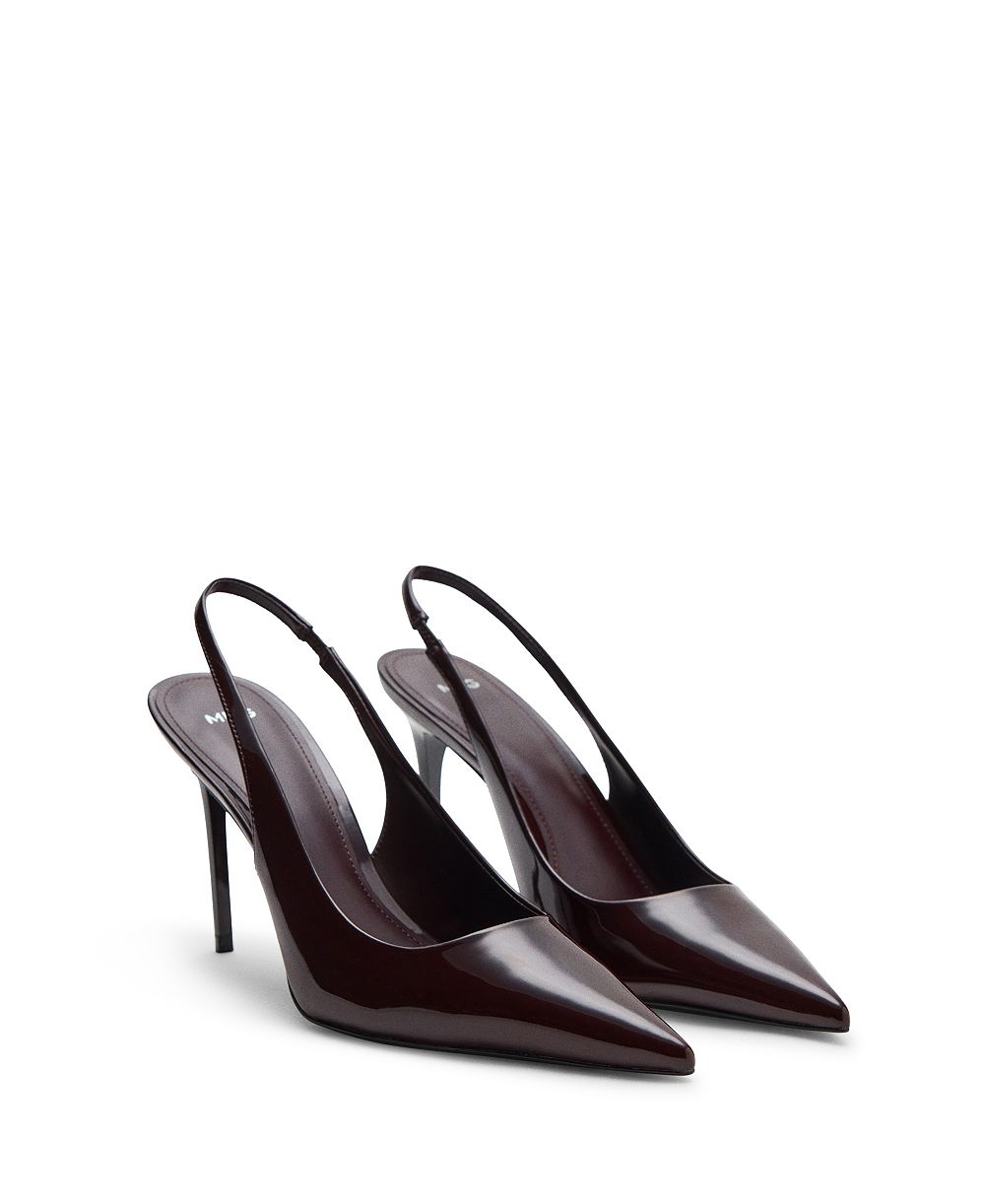 Mango Women's Patent Heeled Shoes