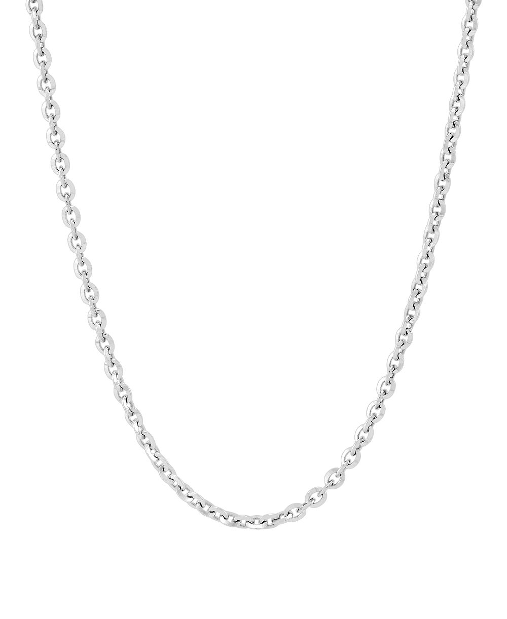 Macy's Silver-Tone Sterling Silver Brillantina Chain Necklace