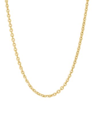 Macy's Brillantina Lobster-Clasp Necklace, 18" in 18k Yellow Gold