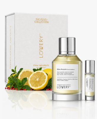 LoveryPlus Bleu Royale Perfume Set - 3.4fl oz Mens Fragrance Gift Set with 10ml Travel Size Mini Perfume