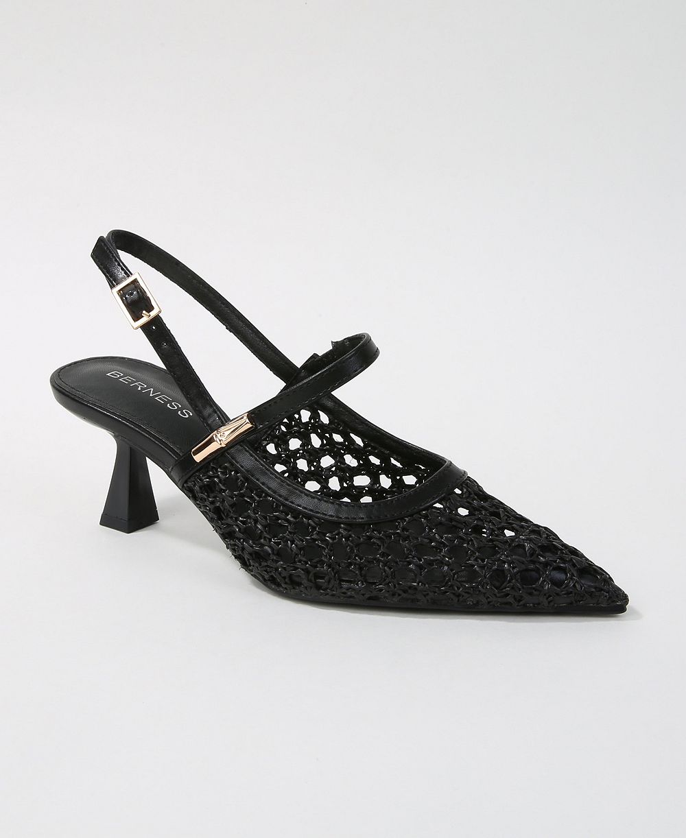 Berness Calloway Woven Slingback Heels