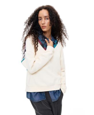 Desigual Женская вышитая толстовка сзади