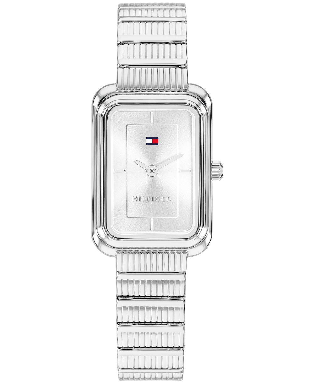 Tommy Hilfiger Women's Quartz Daisy Silver-Tone Stainless Steel Bracelet Watch 20.5mm