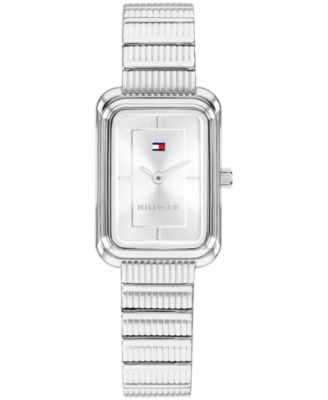 Tommy Hilfiger Women's Quartz Daisy Silver-Tone Stainless Steel Bracelet Watch 20.5mm