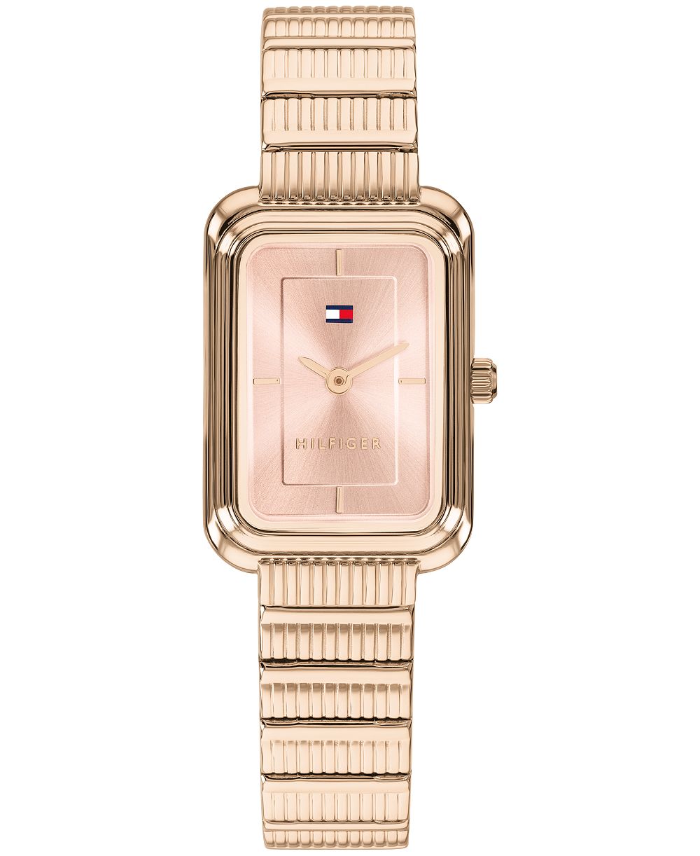 Tommy Hilfiger женские кварцевые часы Daisy с розовым золотым оттенком и нержавеющим стальным браслетом, 20.5 мм