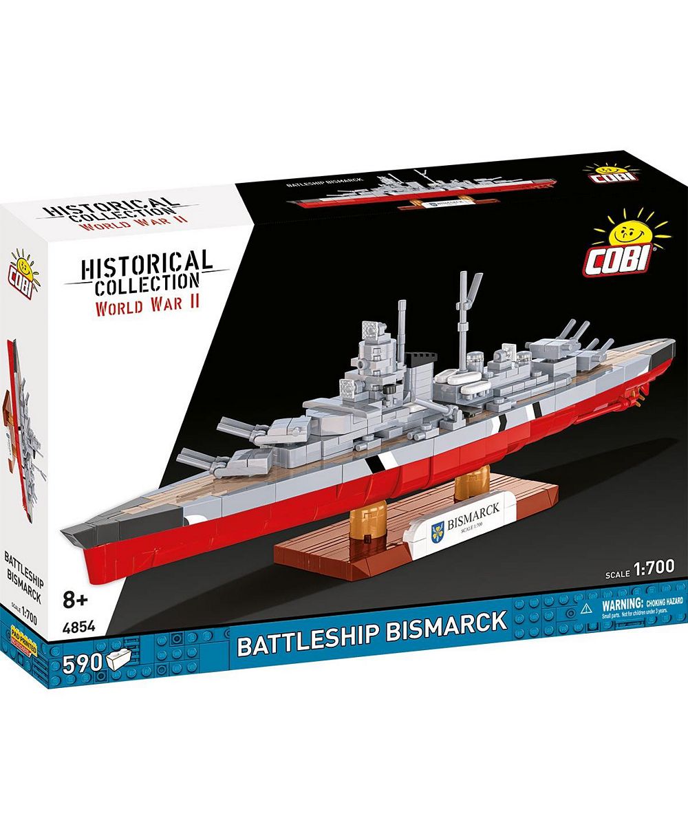Сборная модель COBI Линкор Bismarck, 590 деталей, возраст 8+
