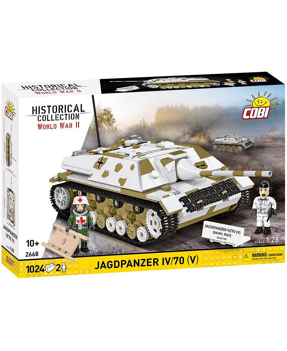 COBI Historical Collection WWII JAGDPANZER IV/70 (V) (Sd.Kfz. 162/1) Набор для строительства из 1024 деталей, возраст 10+