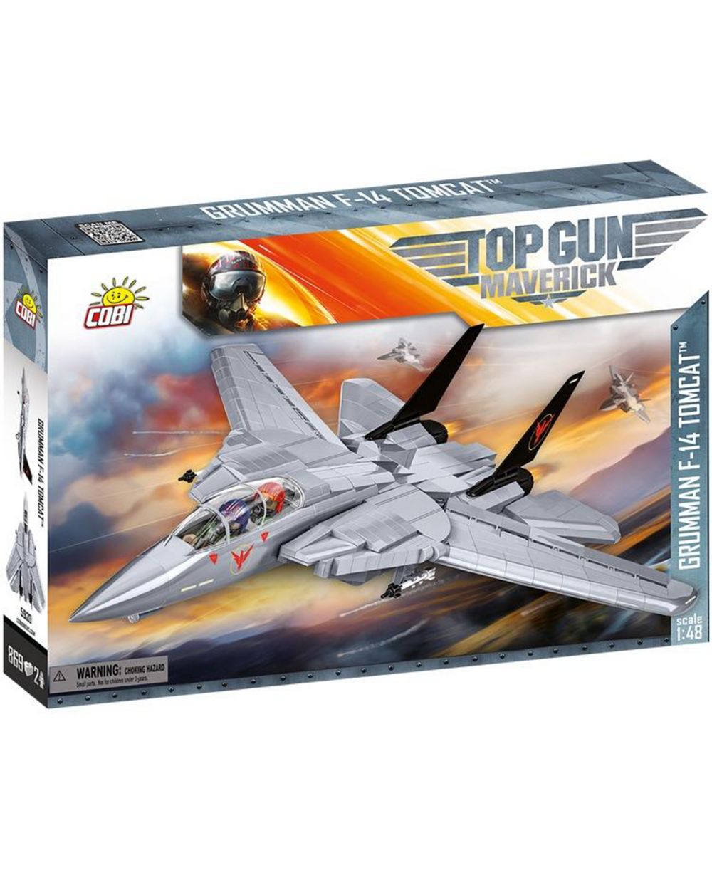 COBI TOP GUN Grumman F-14 Tomcat 1:48 масштаб 869-детальный набор для строительства, возраст 9+