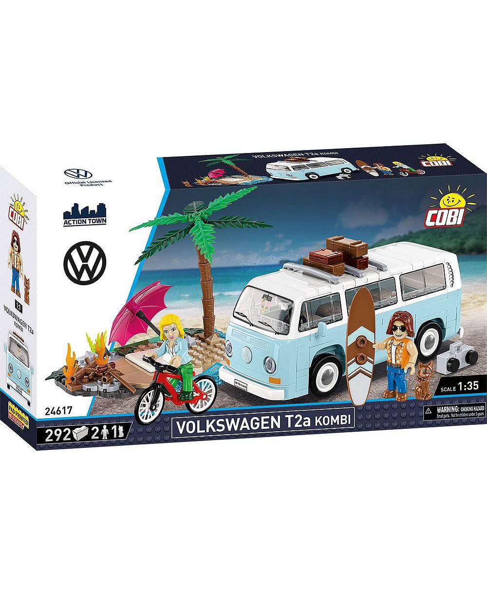 COBI Volkswagen Action Town T2a Kombi 292-детный строительный набор, возраст 8+