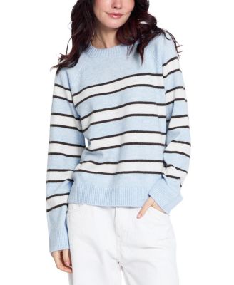 Central Park West Women's Isla Oversized Striped Sweater