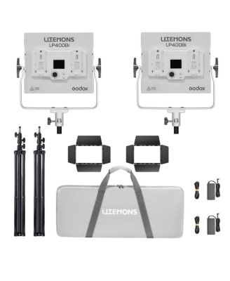 Godox комплект из 2 светодиодных панелей Litemons LP400Bi 36W с двухцветной температурой