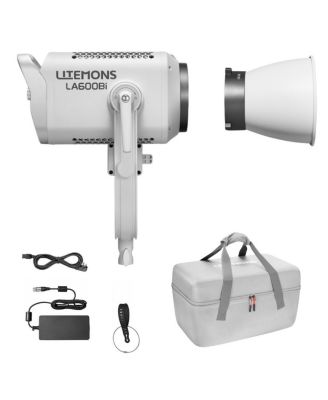 Godox комплект светодиодных видеоламп Litemons LA600BI с би-цветовой температурой и чехлом