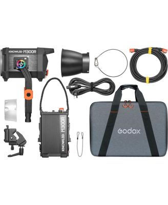 Godox моноисточник KNOWLED M300R RGB LED (путевой комплект)