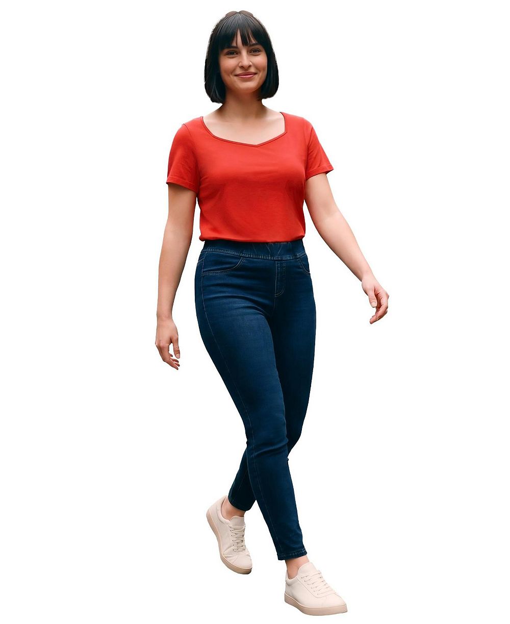 AVENUE Women's Gabrielle Knit Denim Legging