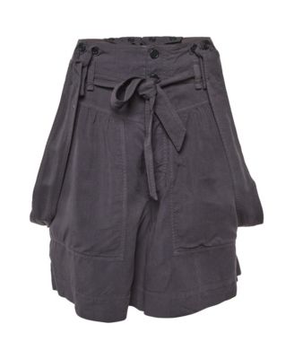 Pre-Owned Isabel Marant женские шорты на подтяжках с высокой талией, длина шва 7 дюймов