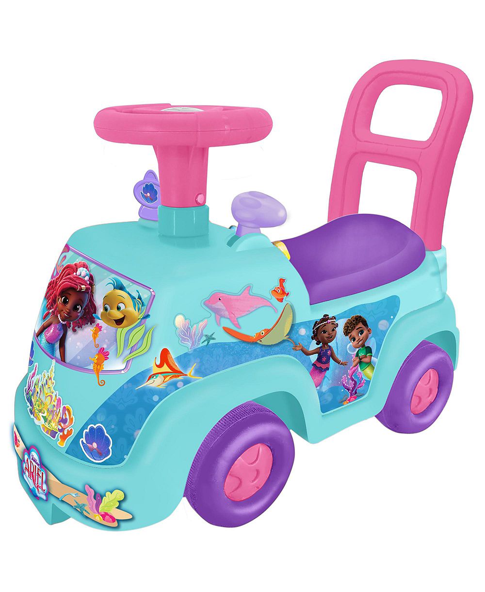 Kiddieland Ariel Sea Ride-On с интерактивными огнями и звуками, возраст 1+