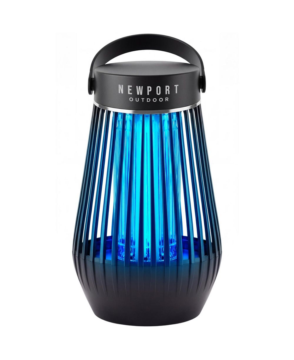 Newport Outdoor Bug Zapper for Indoor Outdoor, 1/2 Acre Coverage, IPX3 Water Resistant, 18W UV, 4200V Grid