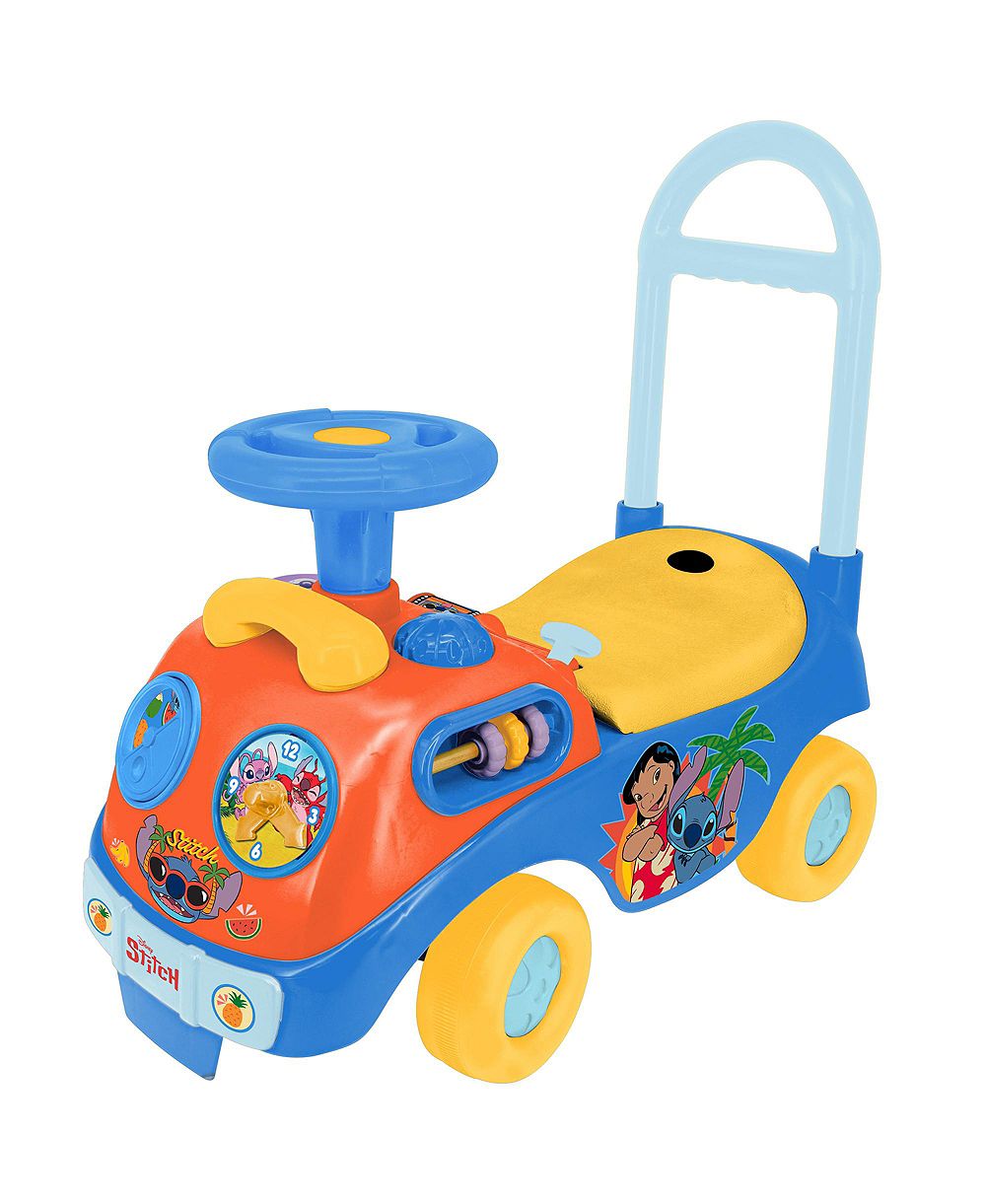 Интерактивная панель управления Kiddieland Lights N' Sounds Adventure Stitch для катания на игрушечной машине, возраст 1+