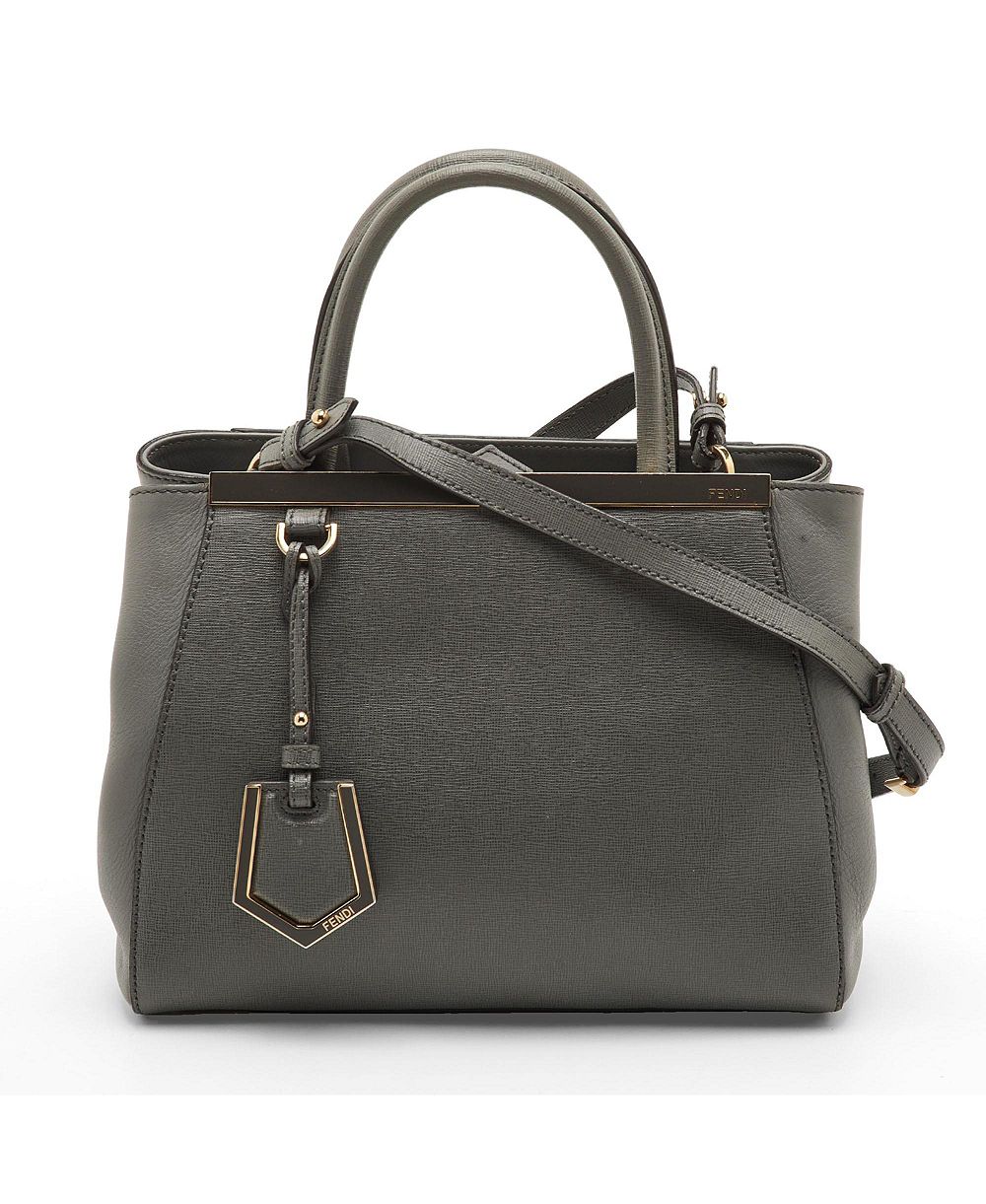 Pre-Owned Fendi женская сумка-тоут 2Jours из кожи Сафьяно