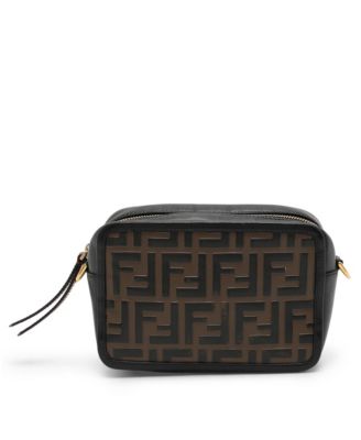 Б/У женская кожаная сумка Fendi через плечо