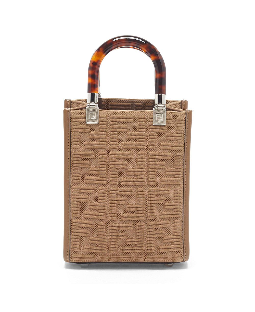 Pre-Owned Fendi Sunshine FF Motif Fabric Tote Bag