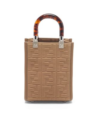 Pre-Owned Fendi Sunshine FF Motif Fabric Tote Bag
