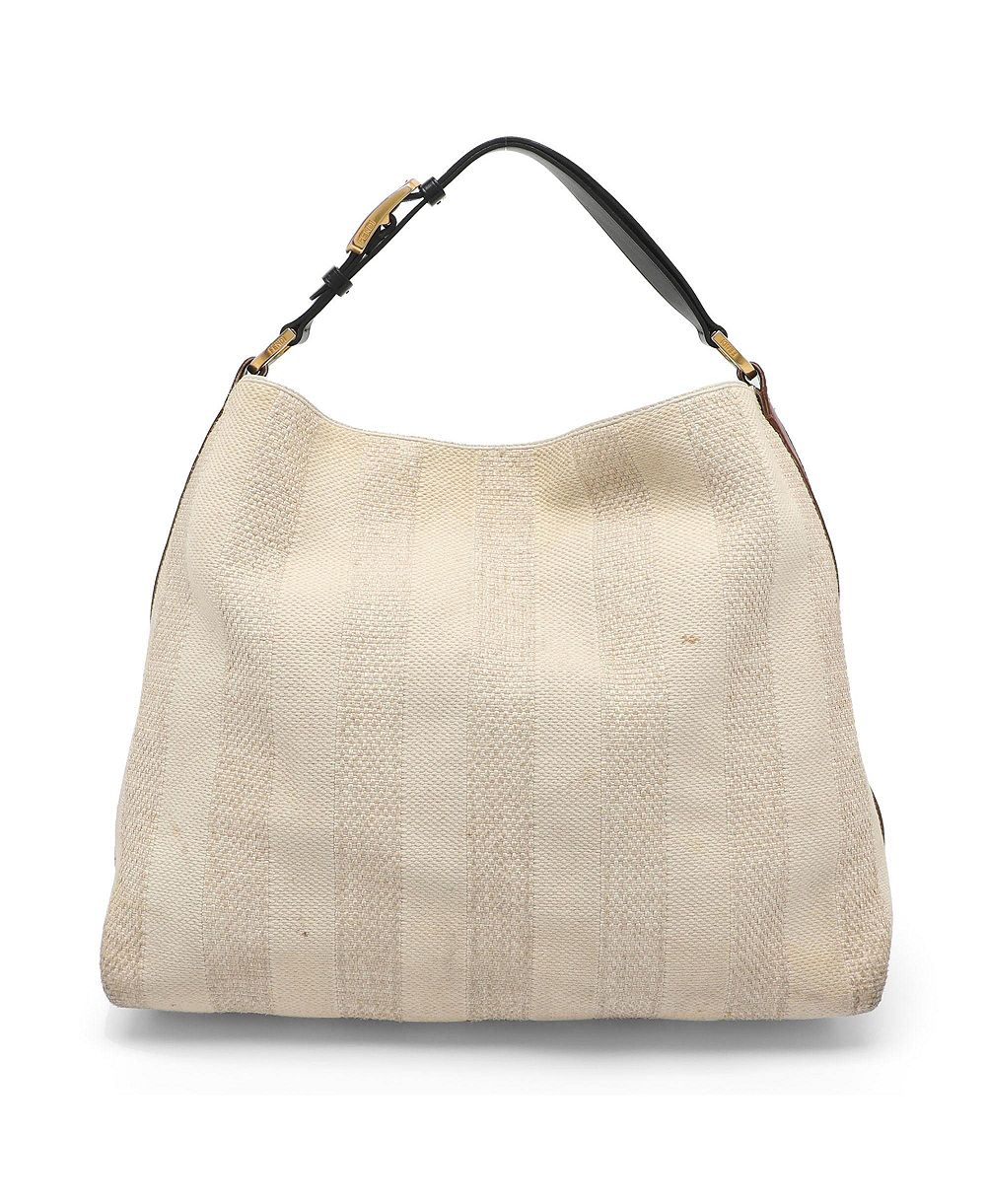Б/у сумка через плечо Fendi из канваса